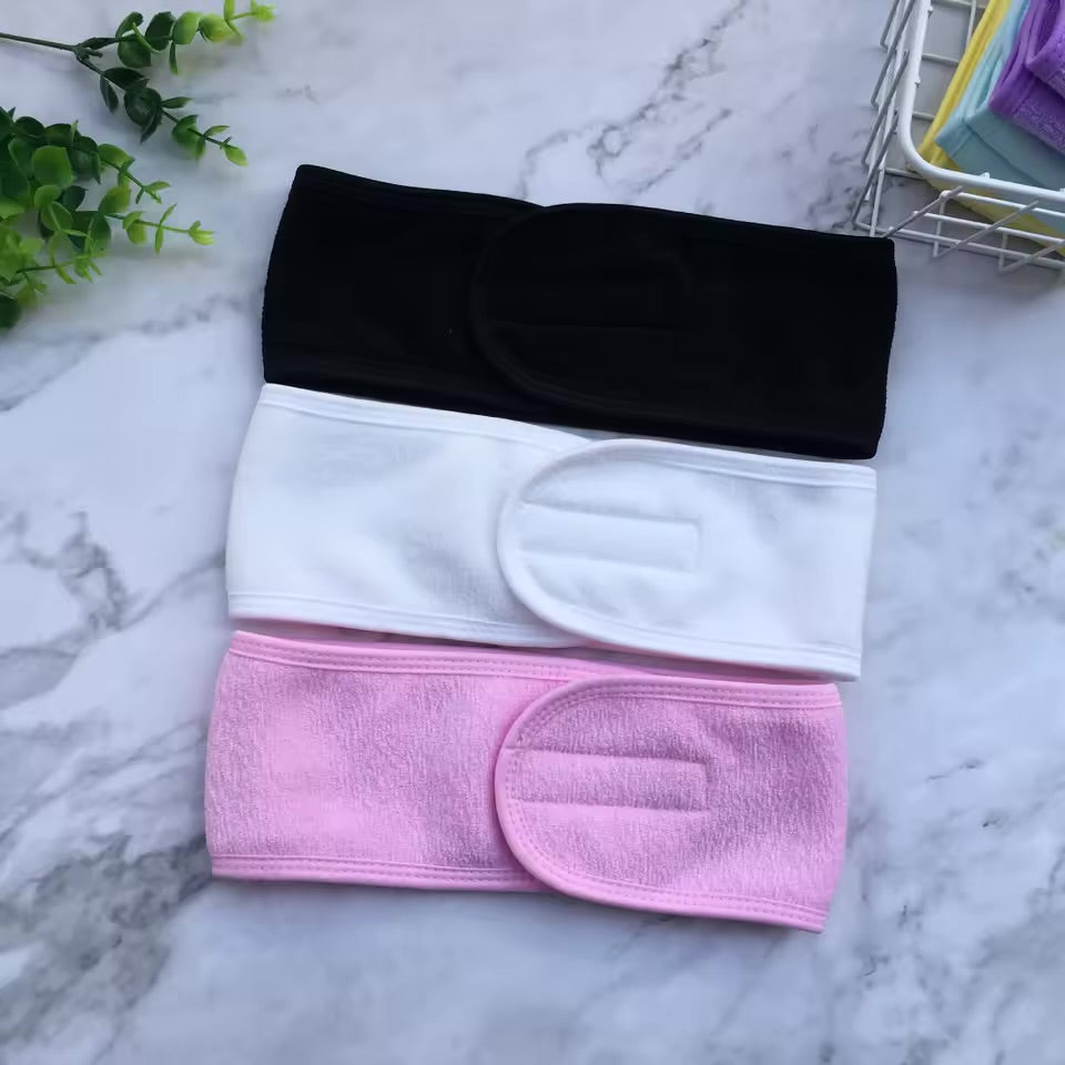 Bandeau Cosmétiques Réglable – Confort et Élégance pour votre Routine Beauté