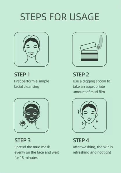 Masque Facial - Avocat ou Thé vert - élimination hydratante, blanchiment des points noirs, soins pour la peau